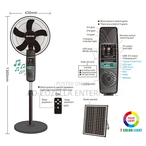 4in1 Rechargeable Fan