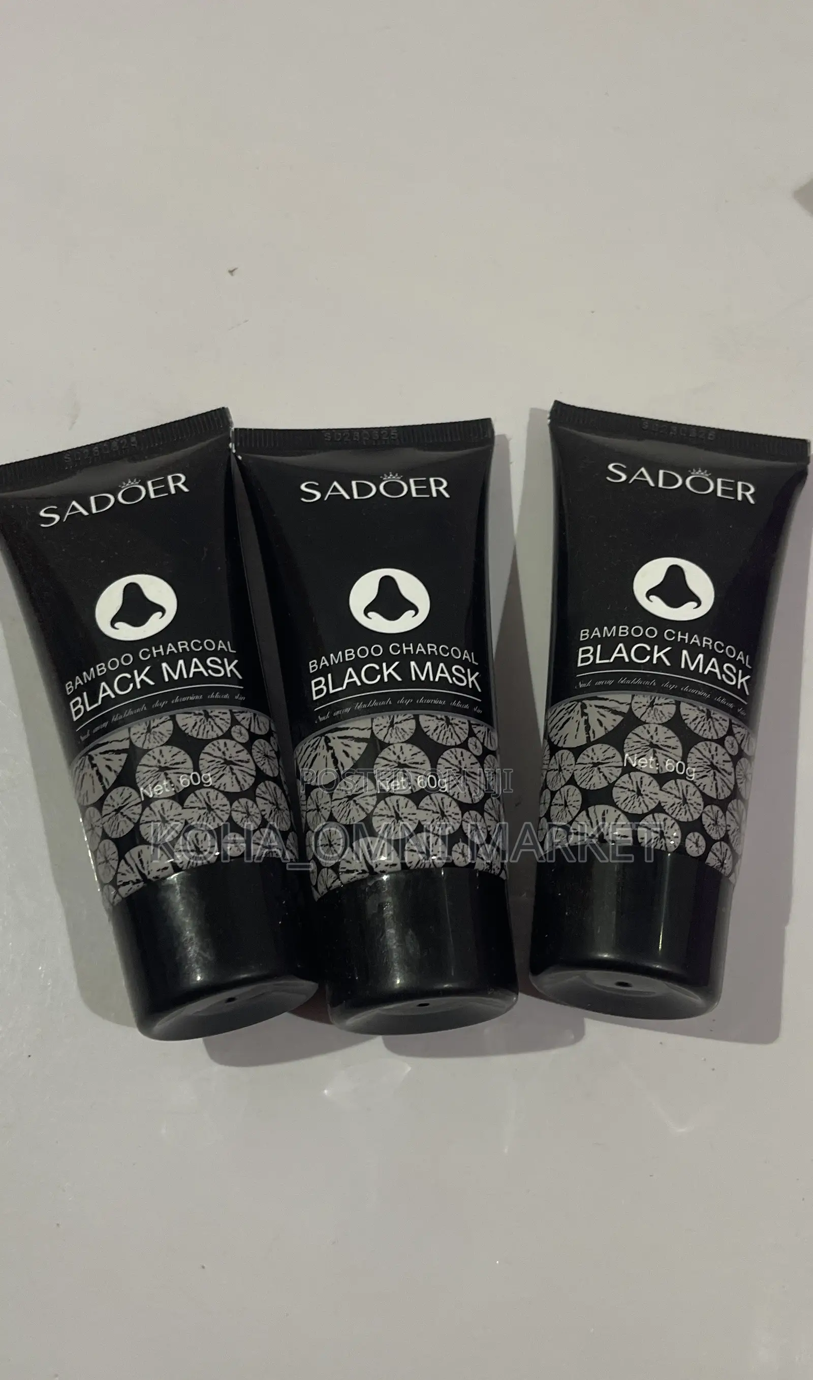3pcs Sadoer Black Peel Off Mask