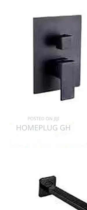 Concealed Shower – Black (AL-925)