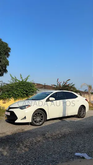 Toyota Corolla LE (1.8L 4cyl 2A) 2018 White