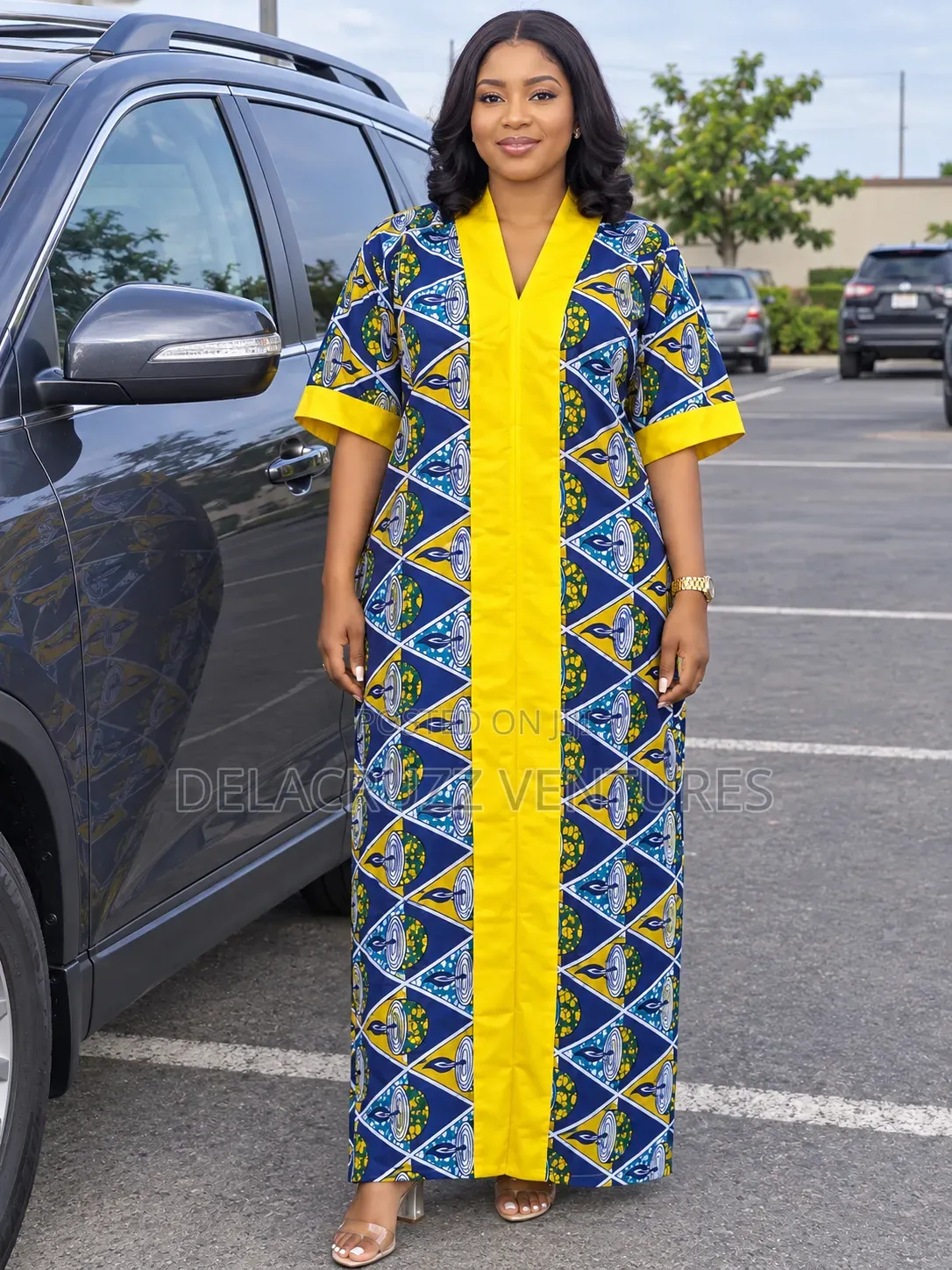 Ankara African Print Long Bubu
