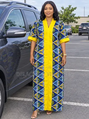 Ankara African Print Long Bubu