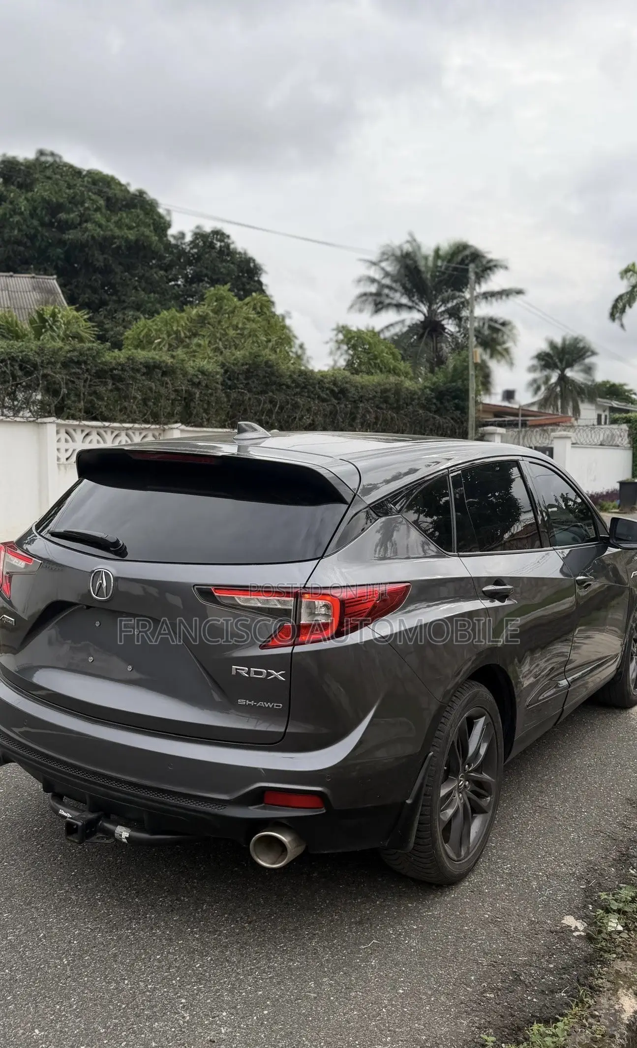 Acura RDX A-Spec Pkg SH-AWD 2020 Gray