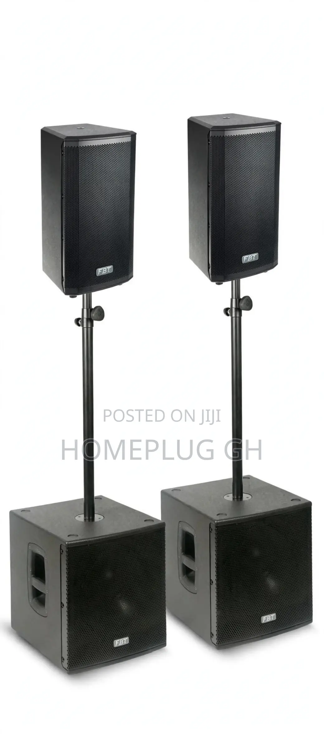 FBT Powered Speaker System (Pair)