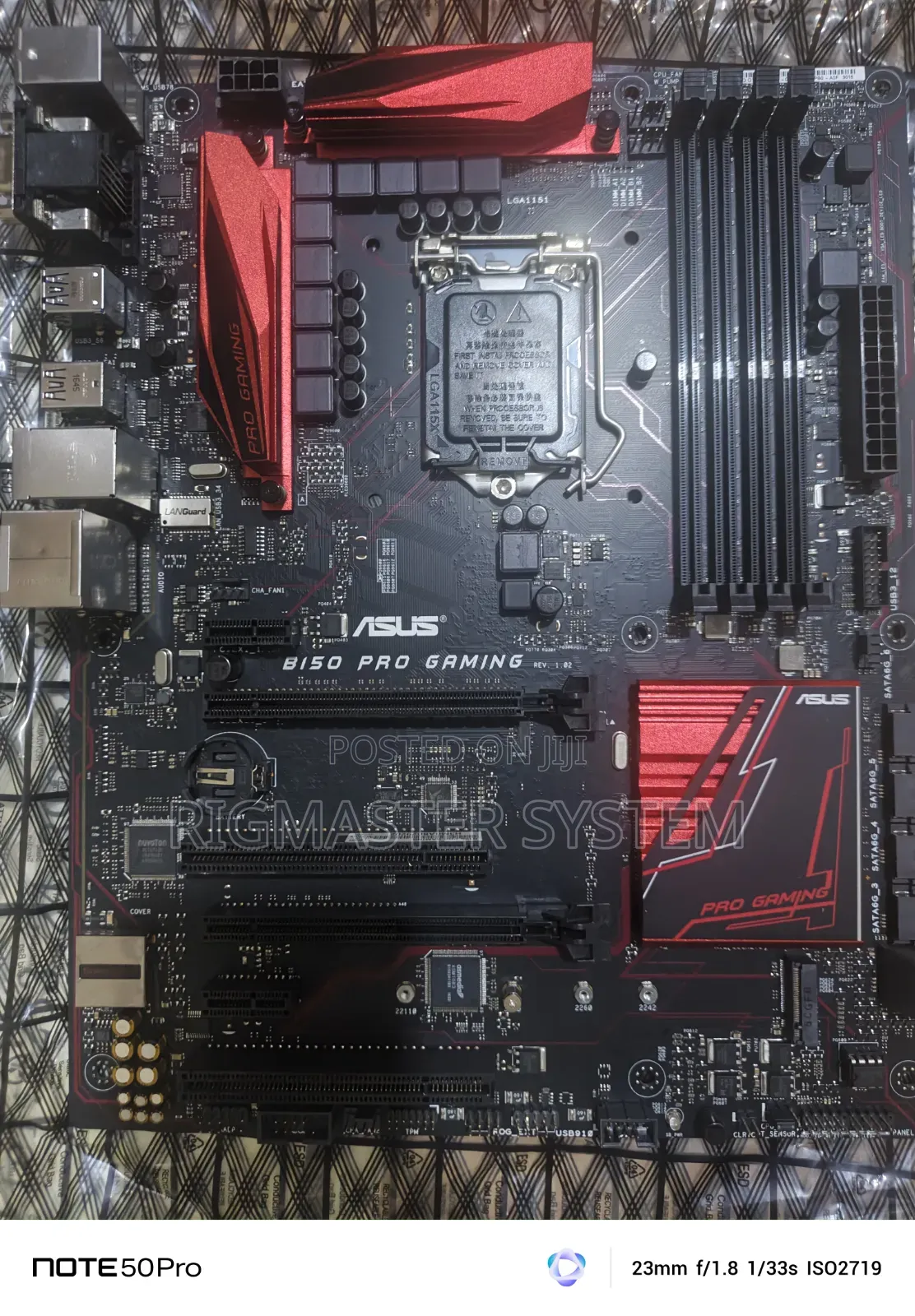 ASUS B150 Pro Gaming Motherboard