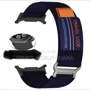 Travel Loop Nylon Strap for Samsung Watch 8(40mm 44mm), 8classic(46mm)