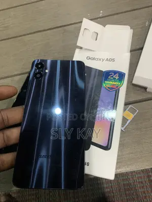 New Samsung Galaxy A05 64 GB Black