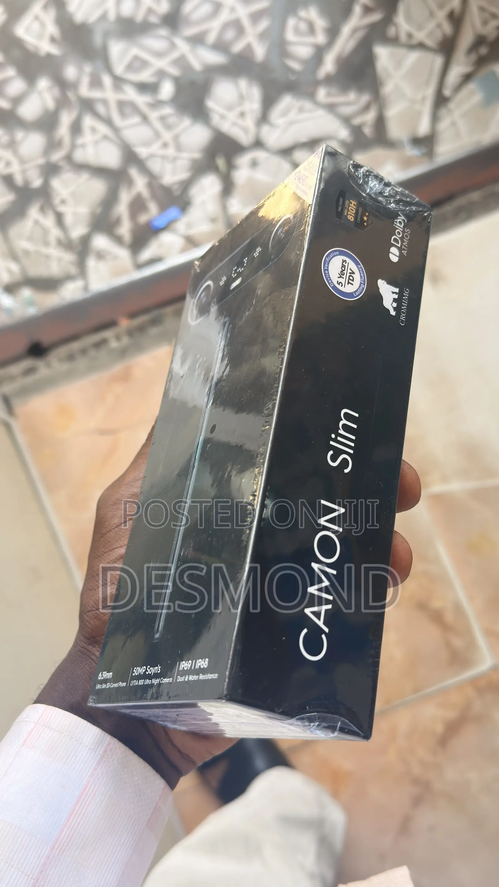 New Tecno Camon Slim 256 GB