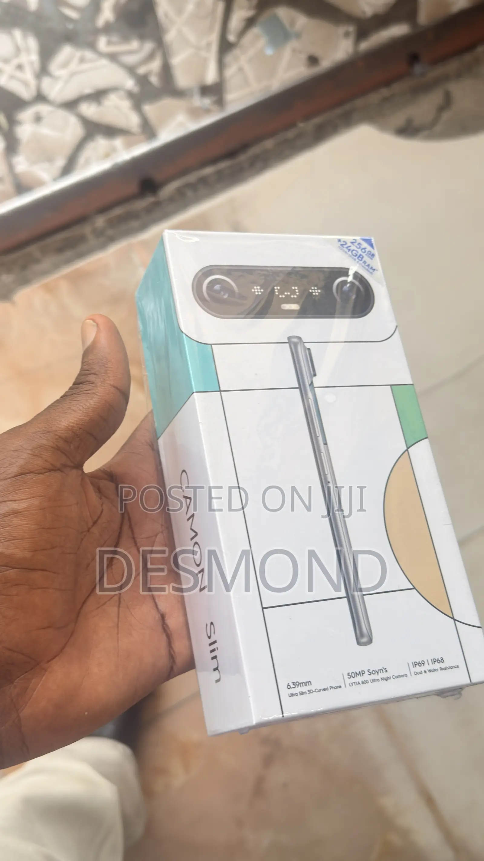 New Tecno Camon Slim 256 GB