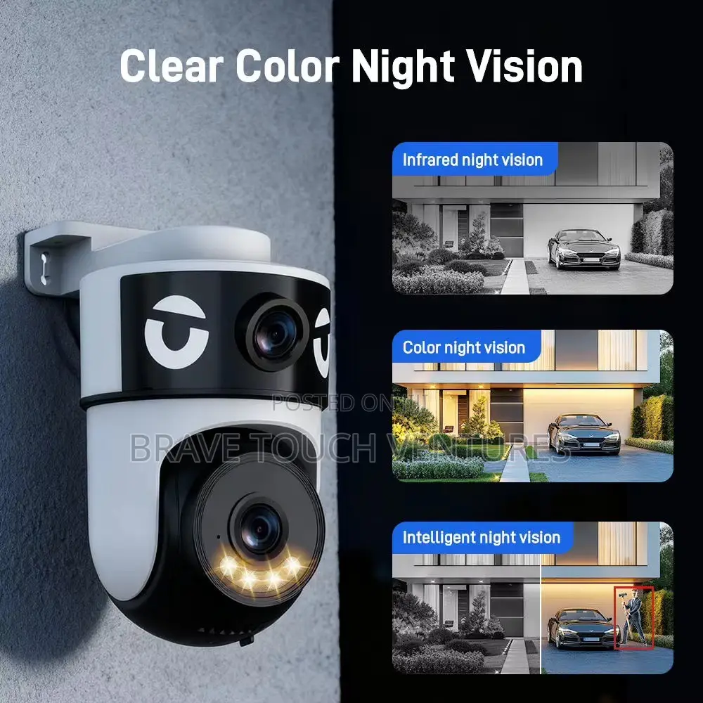Okam 4K 5G 2 Lens 10MP Motion Detection WiFi CCTV Security Camera