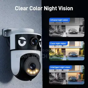 Okam 4K 5G 2 Lens 10MP Motion Detection WiFi CCTV Security Camera