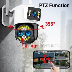 Difang 8MP 10x Zoom 2 Lens Wifi CCTV Secuity Camera