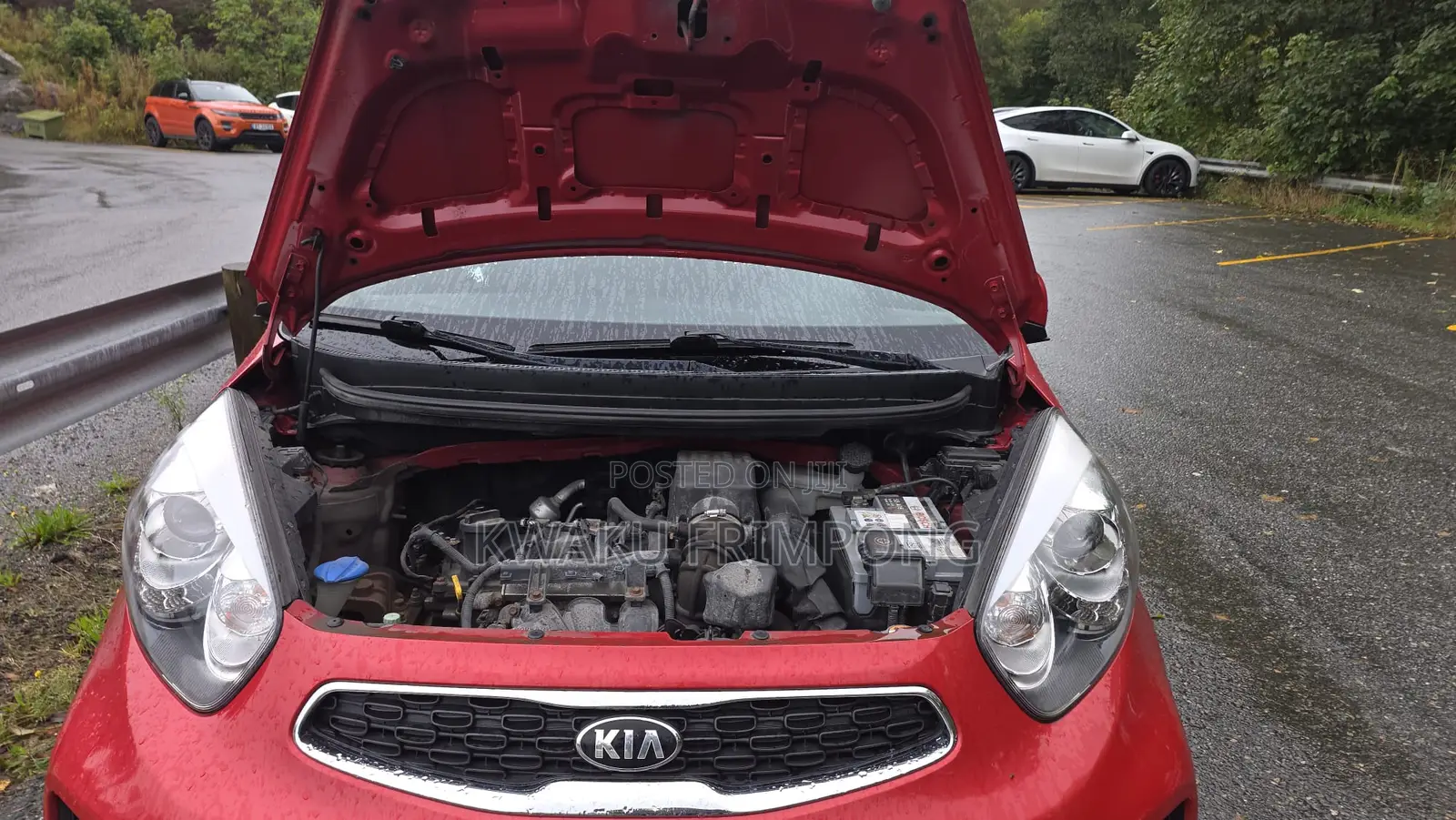 Kia Morning 2016 Red