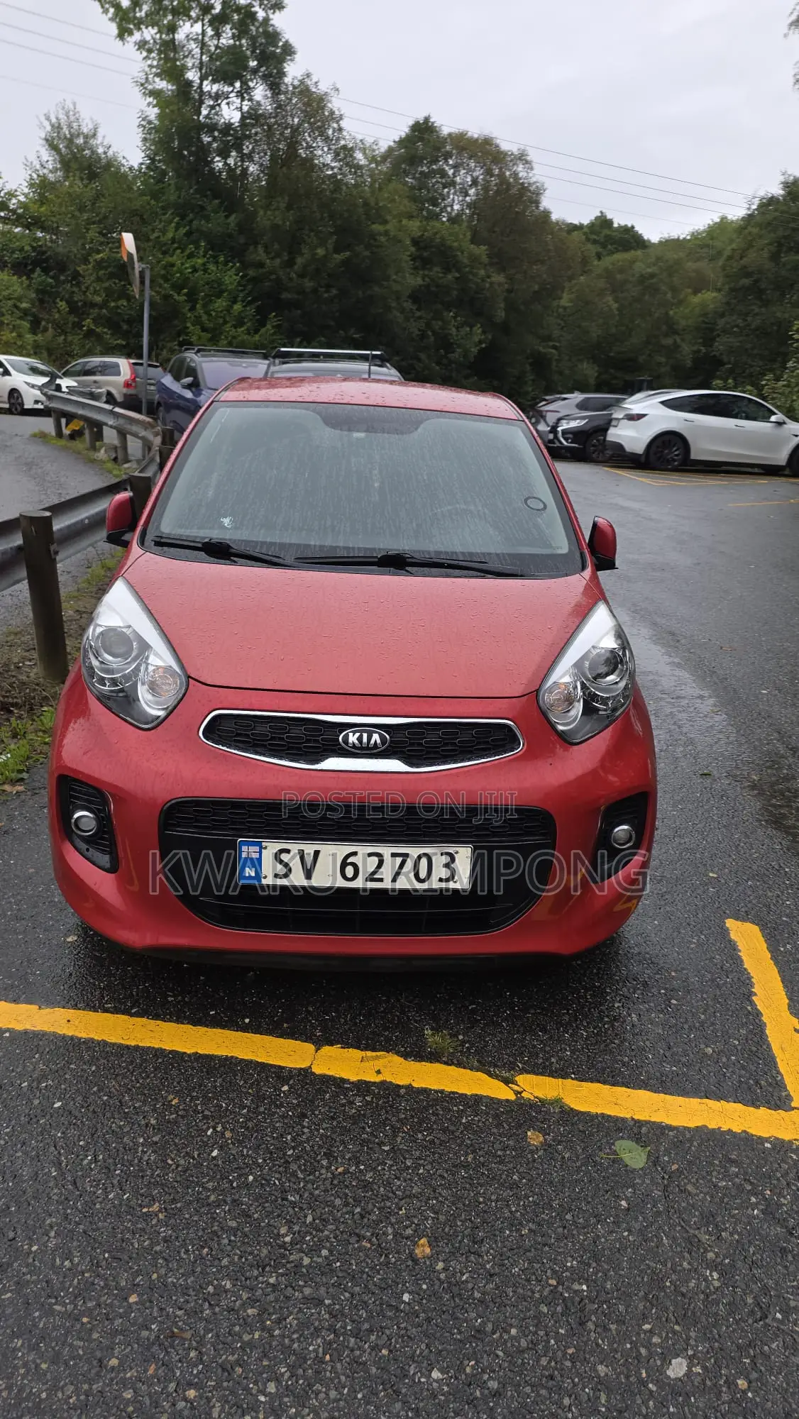 Kia Morning 2016 Red