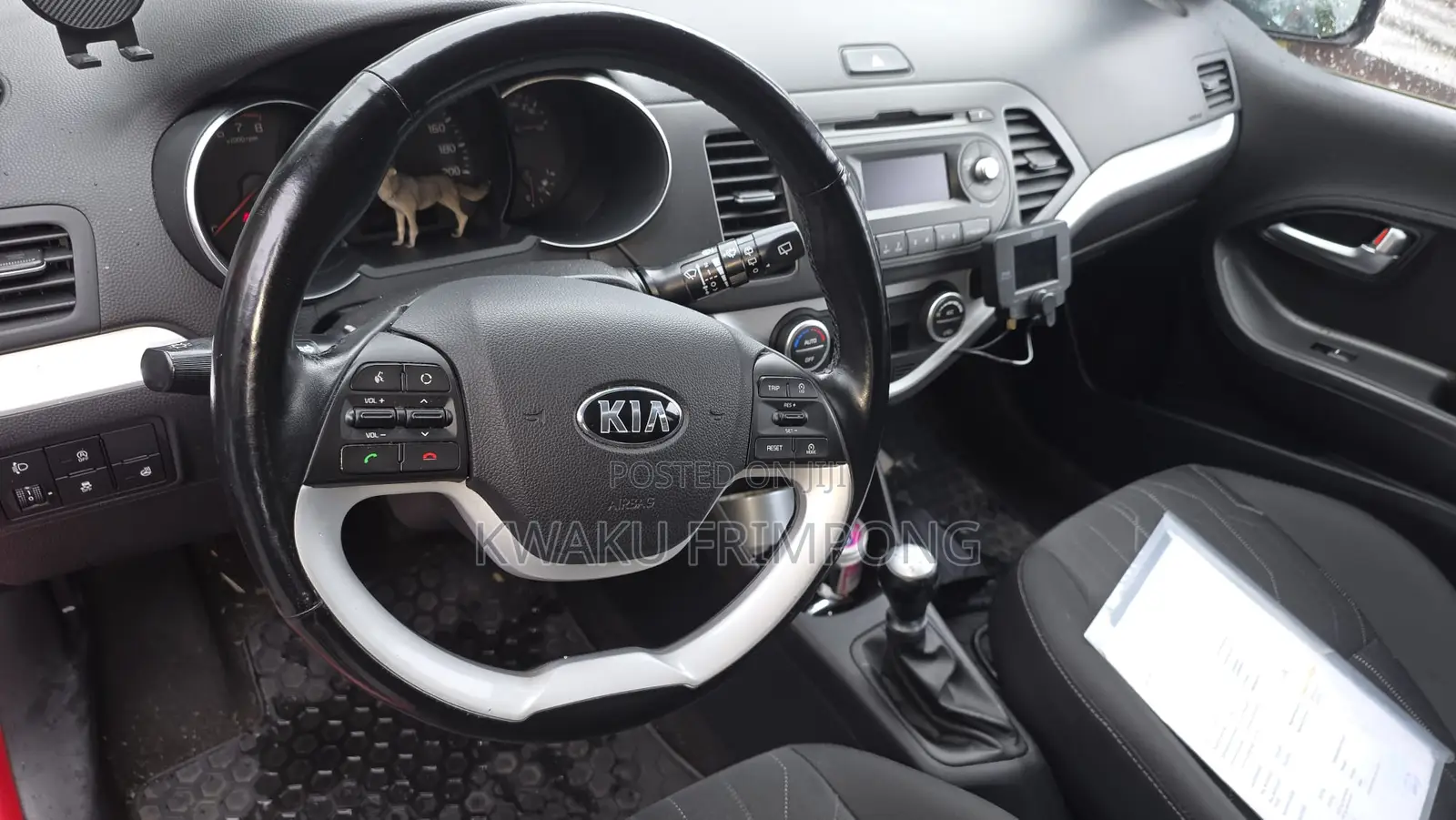 Kia Morning 2016 Red