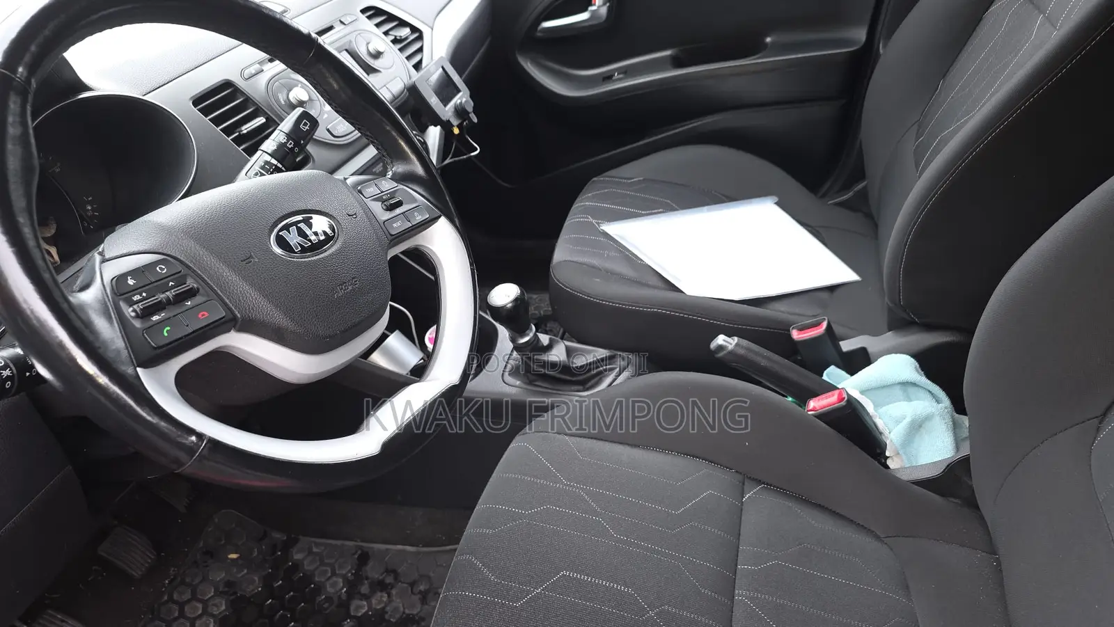 Kia Morning 2016 Red
