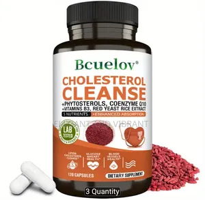 Cholesterol Health Supp, Contains Phytosterols,Coenzyme Q10,&Red Yeast