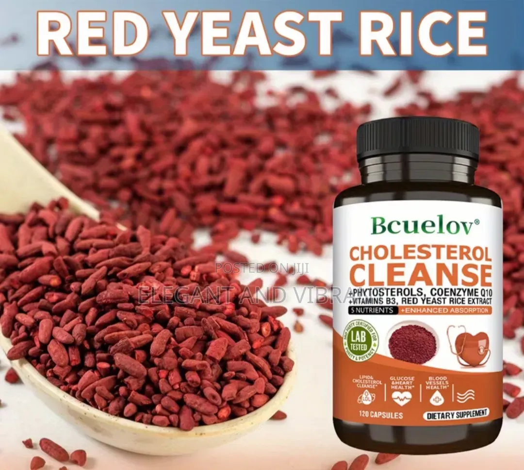 Cholesterol Health Supp, Contains Phytosterols,Coenzyme Q10,&Red Yeast