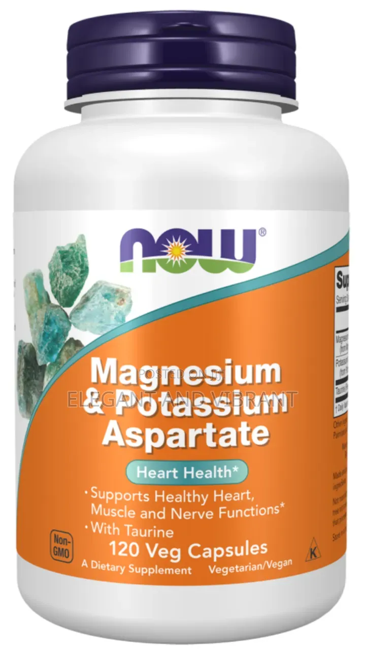 Magnesium & Potassium Aspartate Capsules for Heart Health*