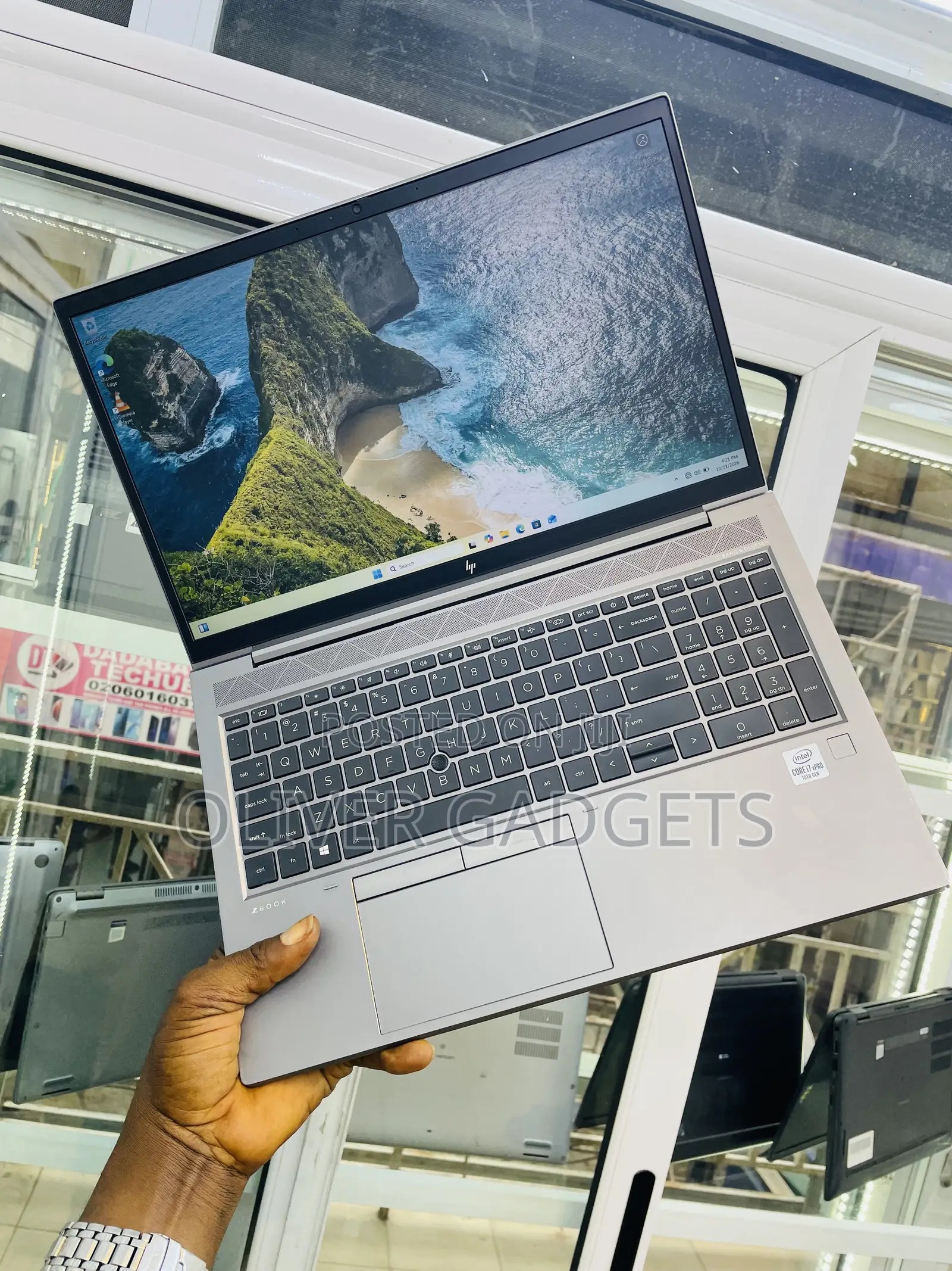 Laptop HP ZBook Firefly 15 G7 32GB Intel Core i7 SSD 512GB