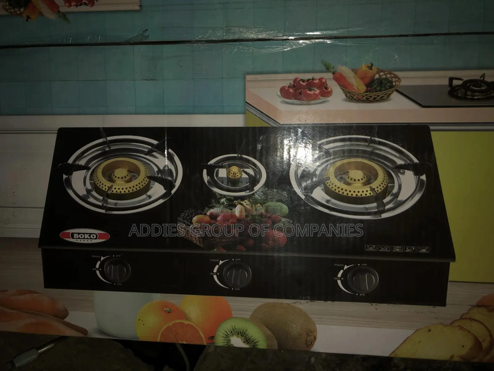 3burner Quality Glass Stove