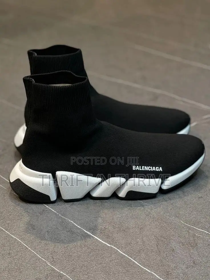 Balenciaga Speed Trainer Black White