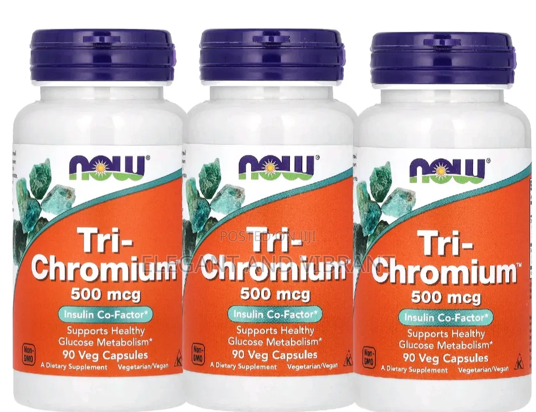 Tri-Chromium 500 MCG 90 Veg Caps