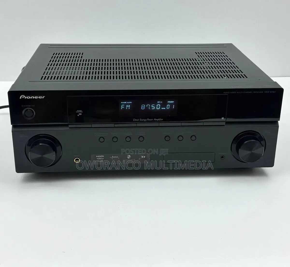 Pioneer VSX-819H Channel USB,AV Receiver 3 HDMI Inputs - Dolby TrueHD