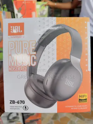 JBL ZB-670 Wireless Noise Reduction Headphones