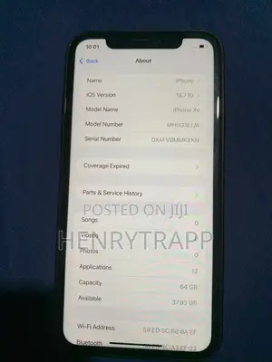 Apple iPhone XR 64 GB Black