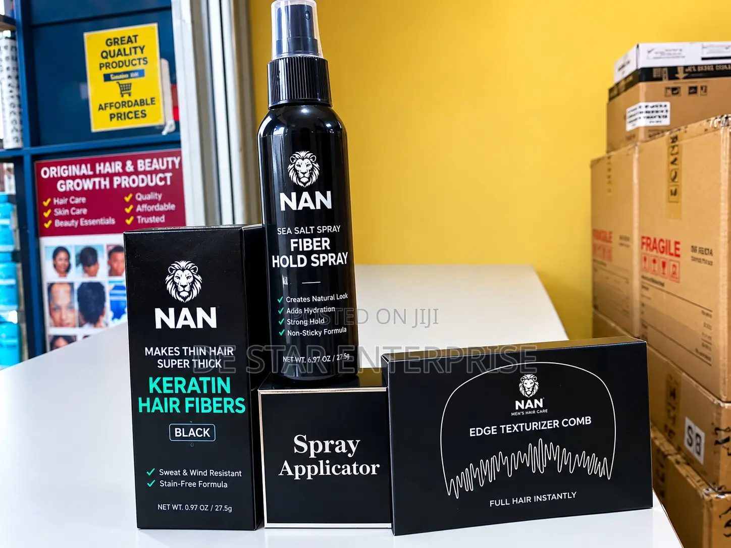 Complete Hair Fiber Set
