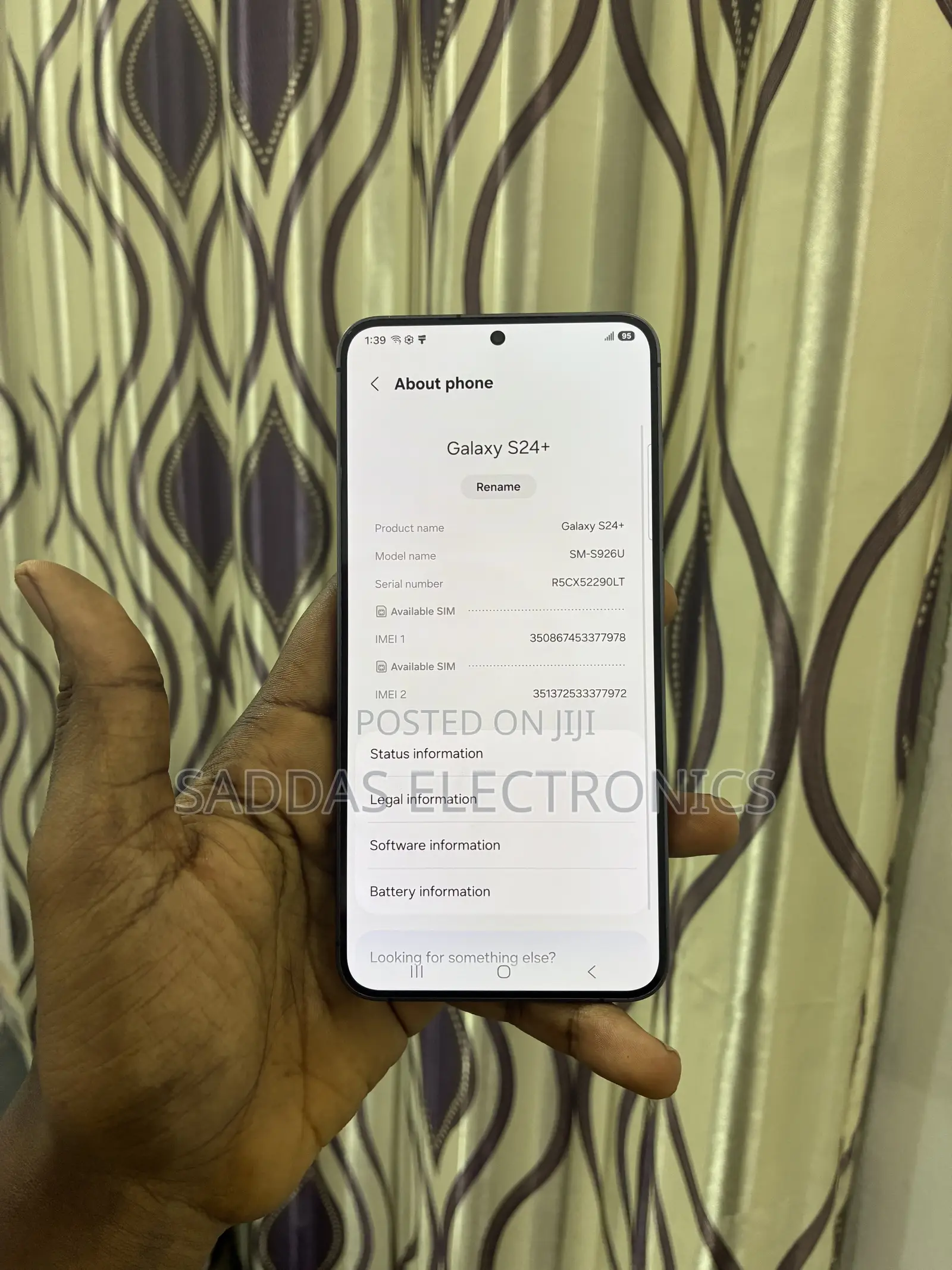 Samsung Galaxy S24+ 256 GB Black