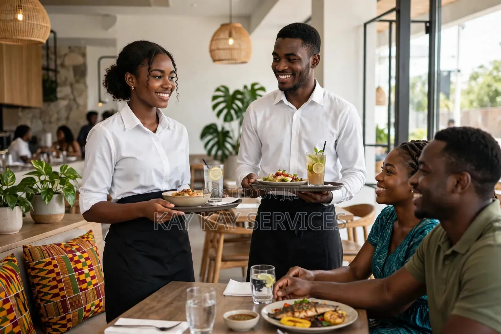 Waiter & Waitress Needed at Accra UPSA Urgently