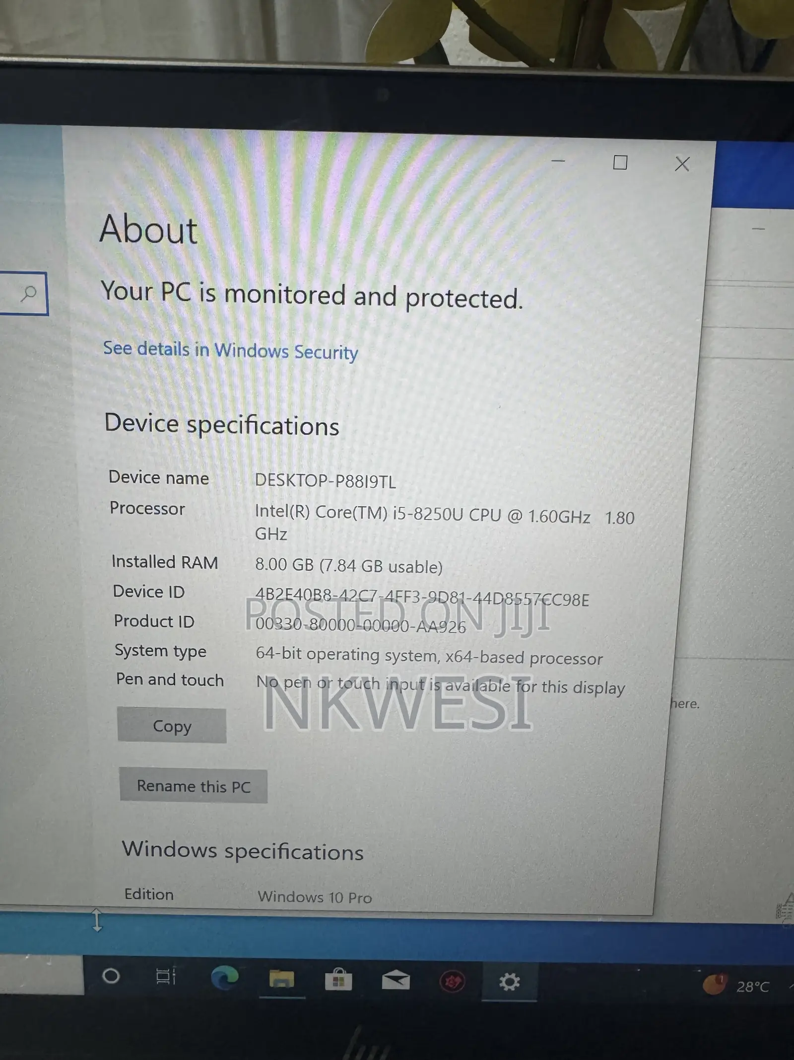Laptop HP Envy 13 8GB Intel Core i5 SSD 128GB