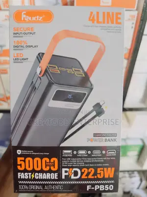 Fsudz F-Pb50 50000mAh Fast Charging Power Bank