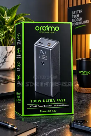 Oraimo Power Jet 130 27600mah 130w Power Bank