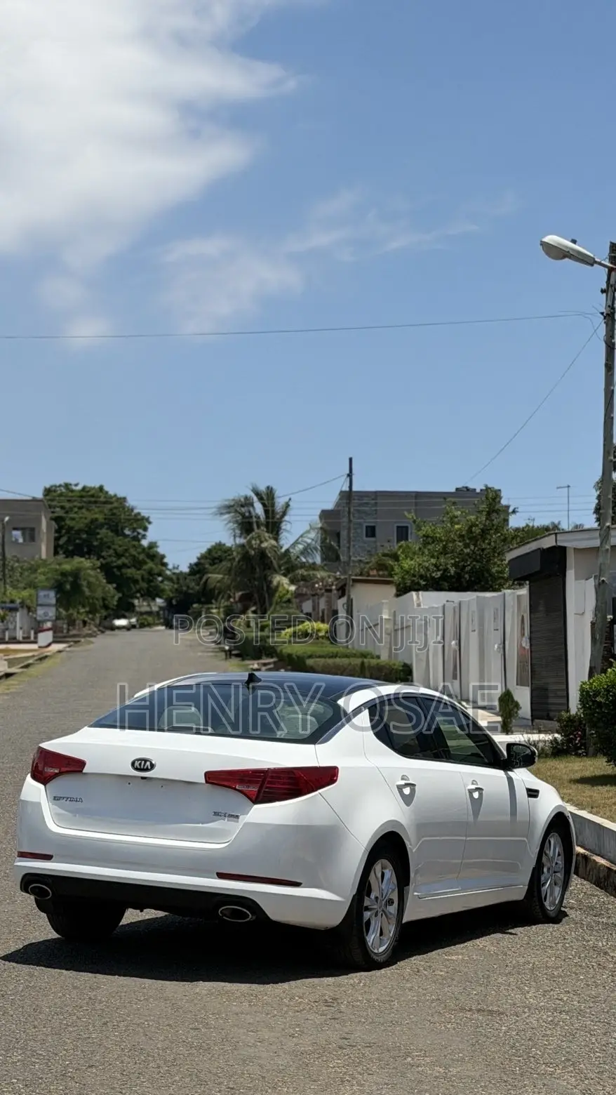 Kia Optima EX 4dr Sedan (2.4L 4cyl 6A) 2015 White