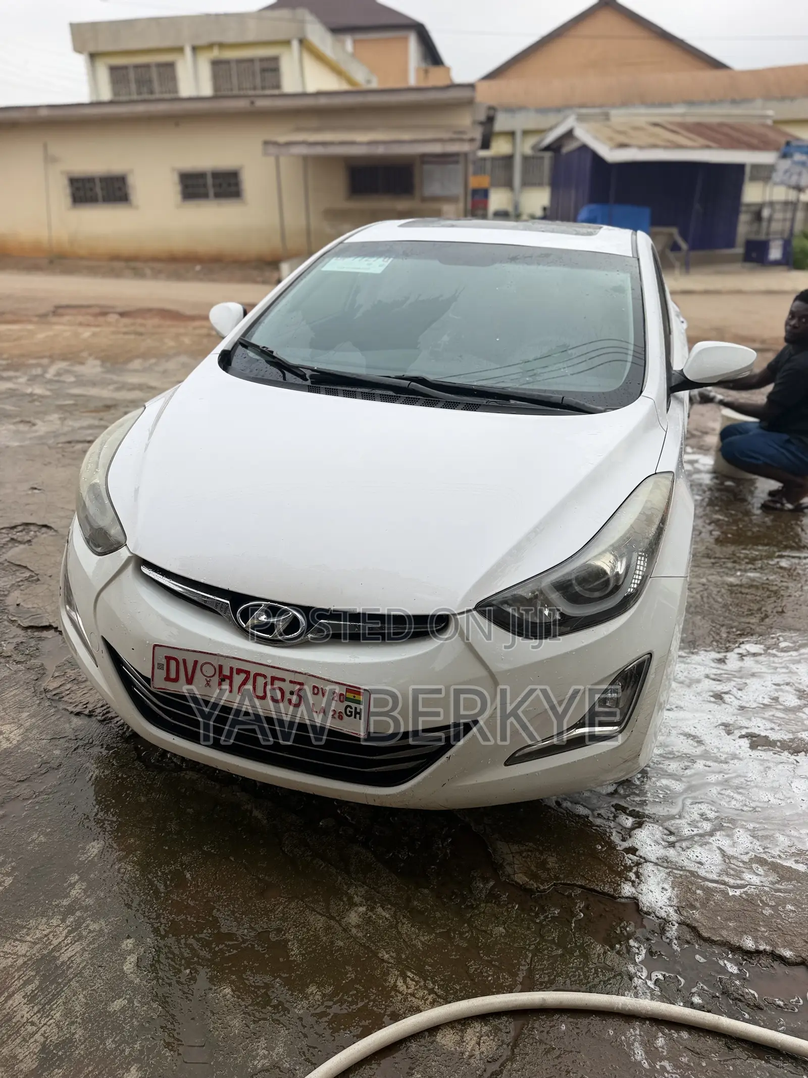 Hyundai Elantra Sport Sedan FWD (2.0L 4cyl 6A) 2016 White