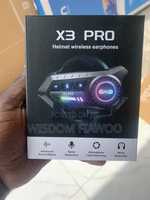 X3 Pro Wireless Helmet Earphone