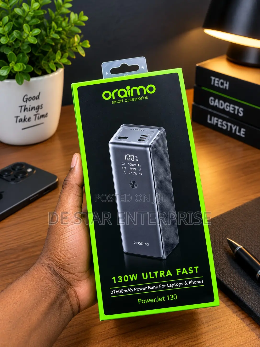 Oraimo Powerjet 130 Laptop Power Bank (27600mah)