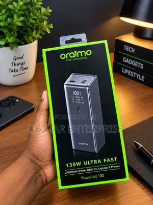 Oraimo Powerjet 130 Laptop Power Bank (27600mah)