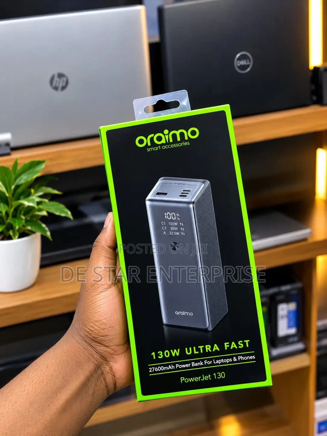 Oraimo Powerjet 130 Laptop Power Bank (27600mah)