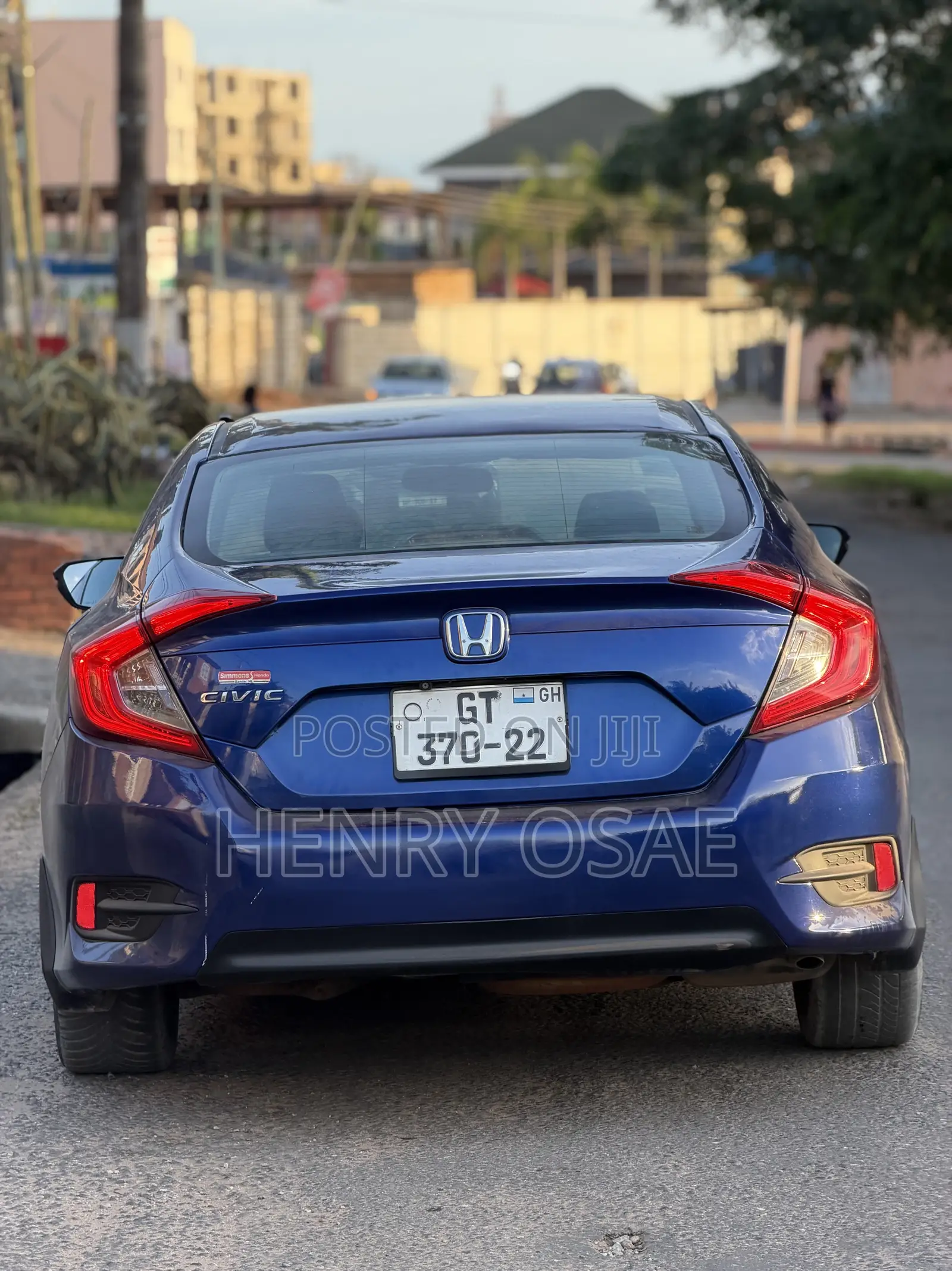 Honda Civic LX 2dr Coupe (2.0L 4cyl) 2016 Blue