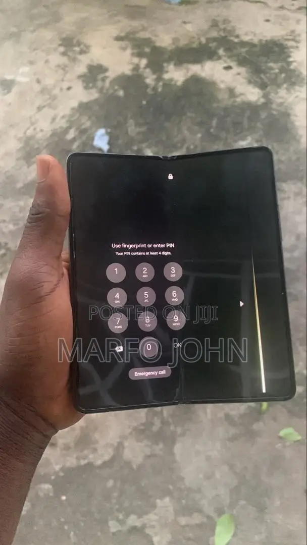 New Samsung Galaxy Z Fold4 1 TB Purple