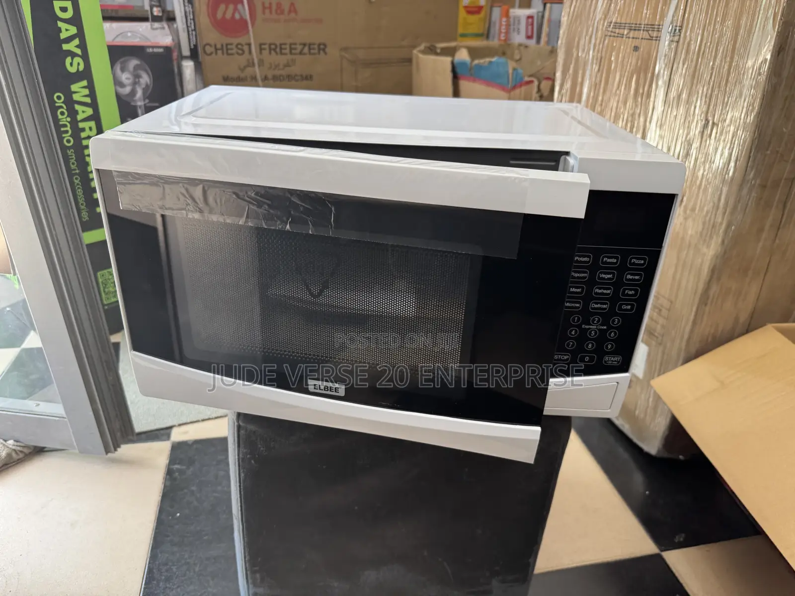 Elbee 23 L Microwave Oven With Grill and Digital Touch Control