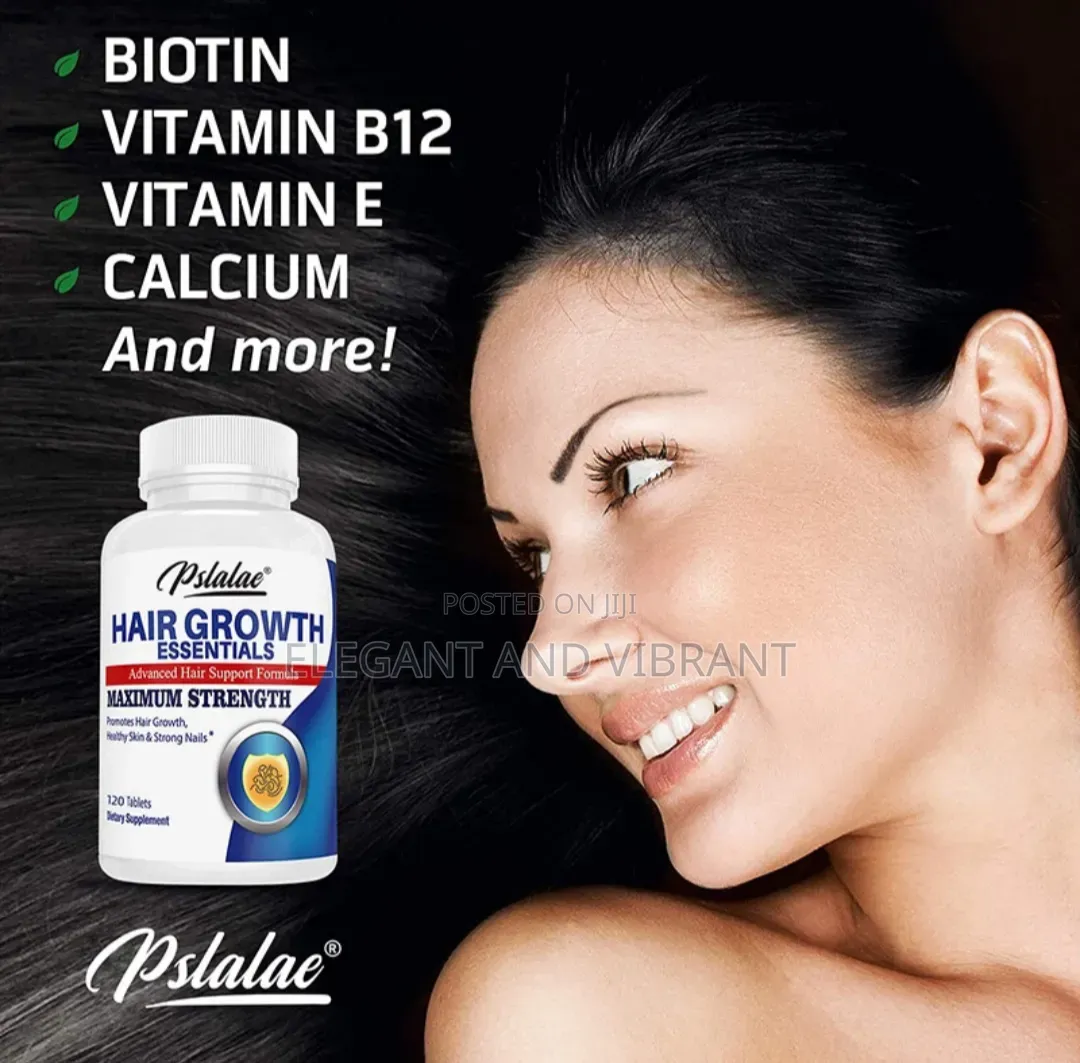 Hair Growth Essentials-With Multivitamins&Minerals for Hair,Skin&Nails