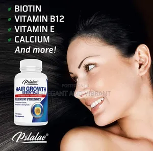 Hair Growth Essentials-With Multivitamins&Minerals for Hair,Skin&Nails