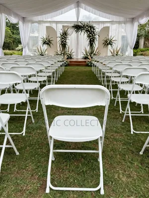 White Folding Chairs for Events