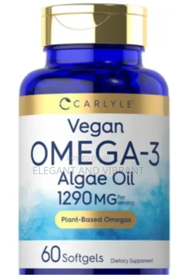 Omega 3 Algae Oil,1,290mg , 60 Sotgels