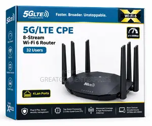 5g/LTE CPE 8-Stream Wi-Fi 6 Router